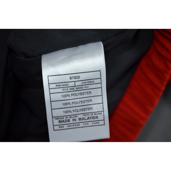 VINTAGE Nike Golf Jacket Mens Large Red Storm-FIT Windbreaker Full Zip Y2K - Picture 7 of 13